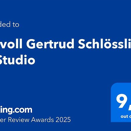 Stilvoll Gertrud Schloessli 1 Zi Studio Санкт-Галлен Экстерьер фото