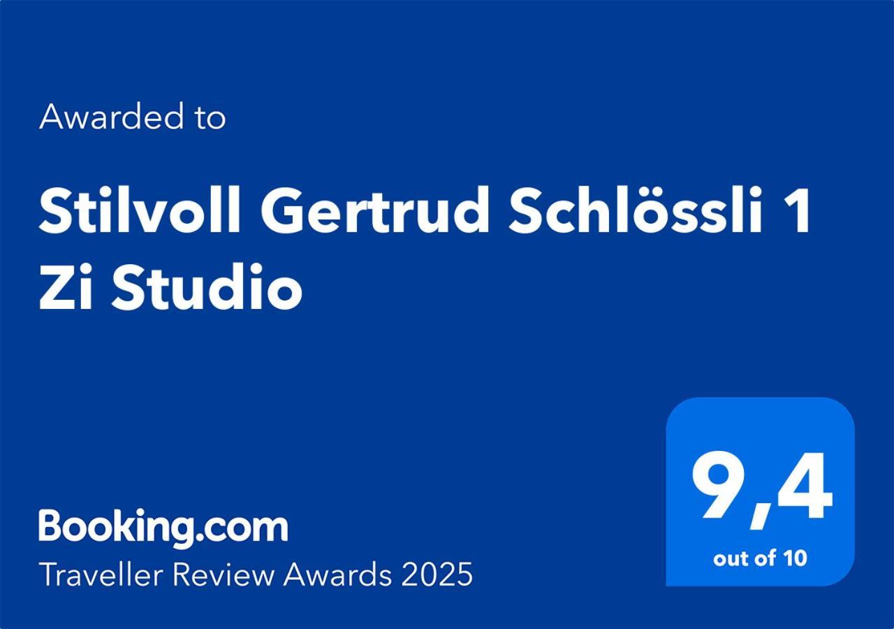 Stilvoll Gertrud Schloessli 1 Zi Studio Санкт-Галлен Экстерьер фото
